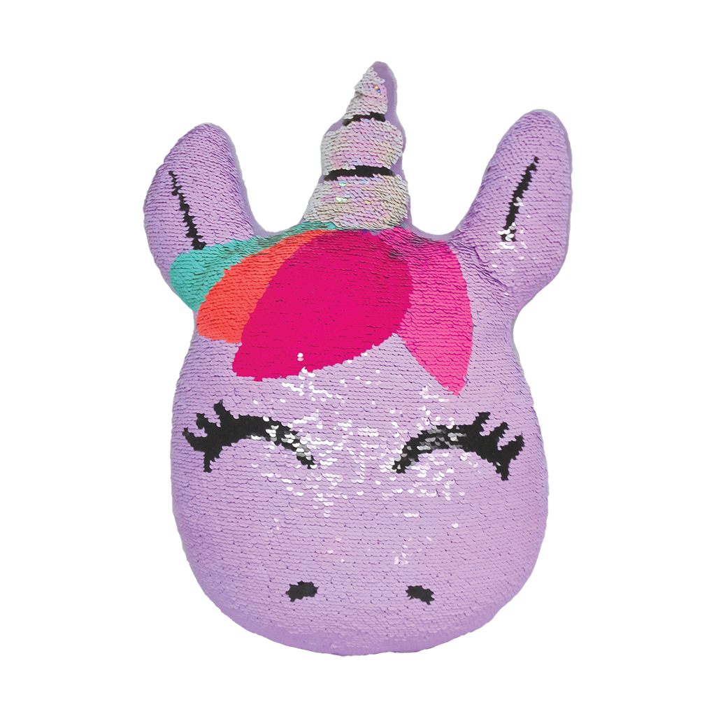 Unicorn sequin changing pillow sale